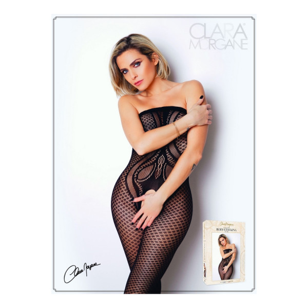 Bodystocking fantaisie sans manche - Le Numéro 20 - Collection Bodystocking 